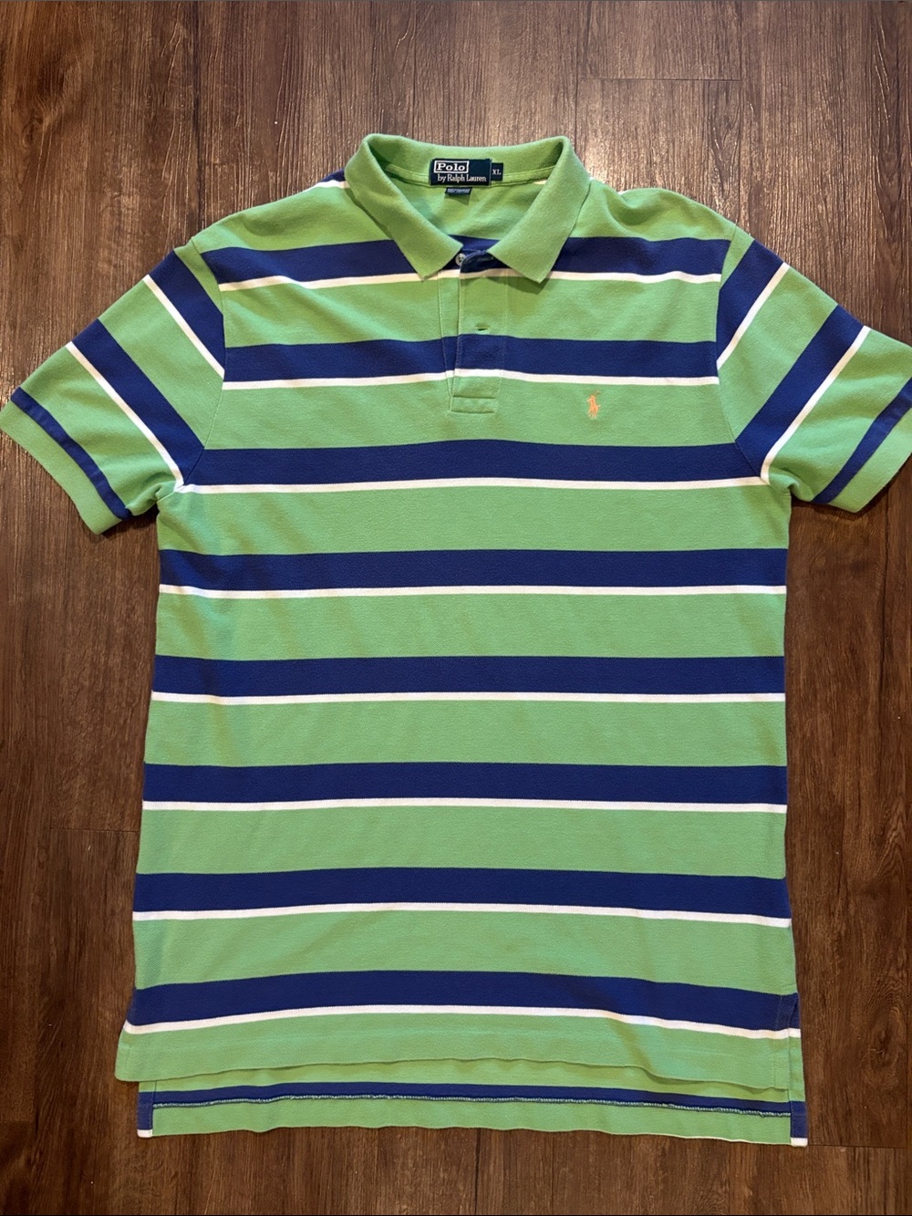 Vintage Polo Ralph Lauren men’s XL striped polo